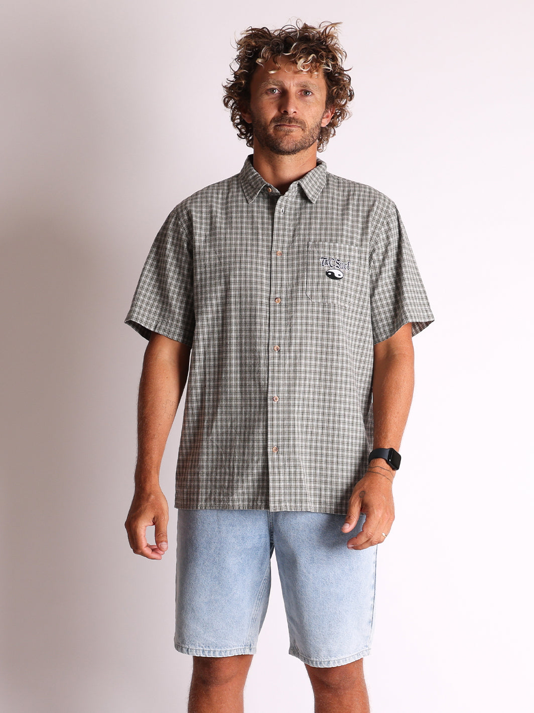 T&C Surf Designs Australia Transit Plaid Woven,