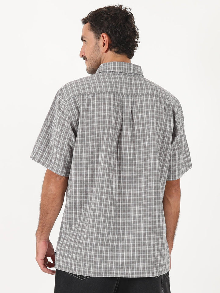 T&C Surf Designs Australia Coded Plaid Short Sleeve,