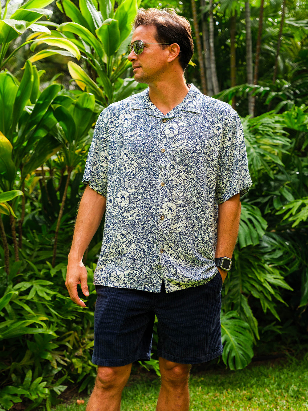 T&C Surf Designs Europe Aloha Shirt,