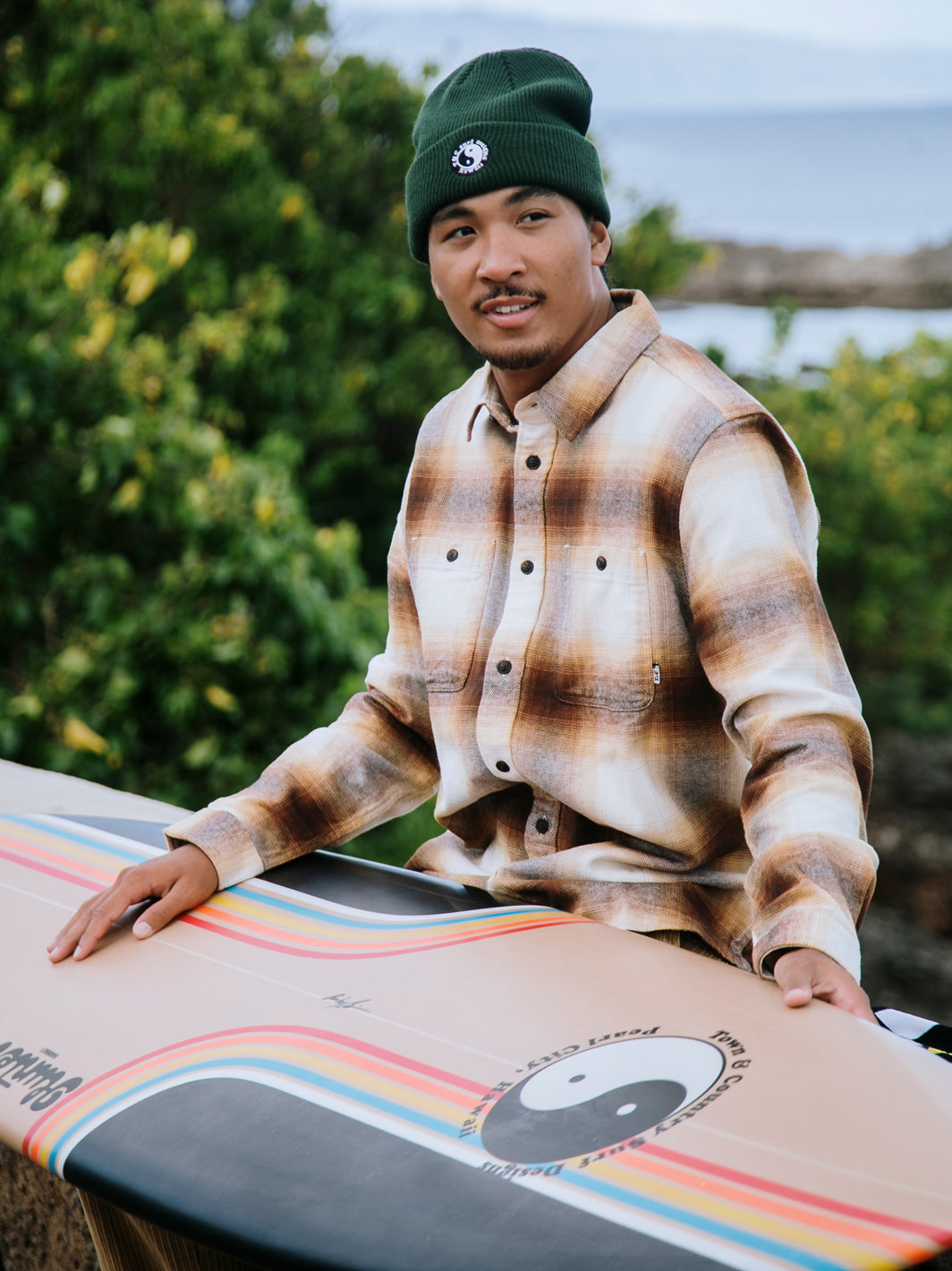Europe Heavy Flannel Overshirt