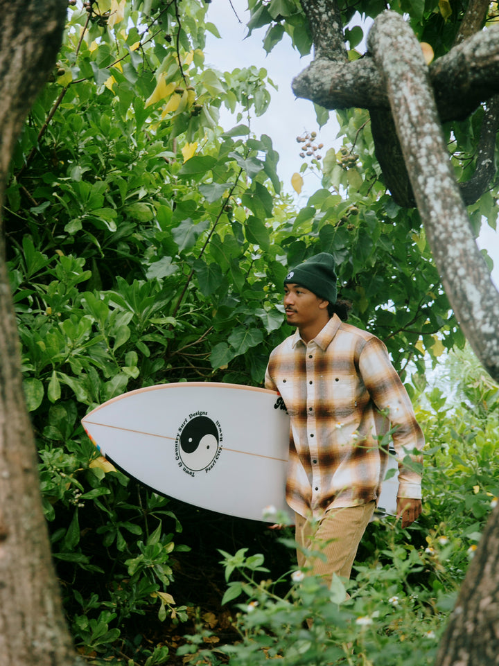 Europe Heavy Flannel Overshirt