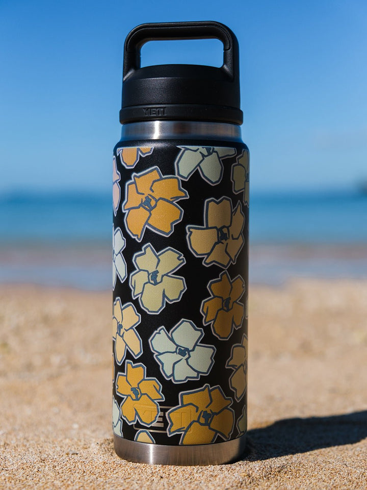 T&C Surf Designs T&C Surf 26 oz Puakenikeni Zig Zag Rambler Yeti Bottle with Chug Cap,