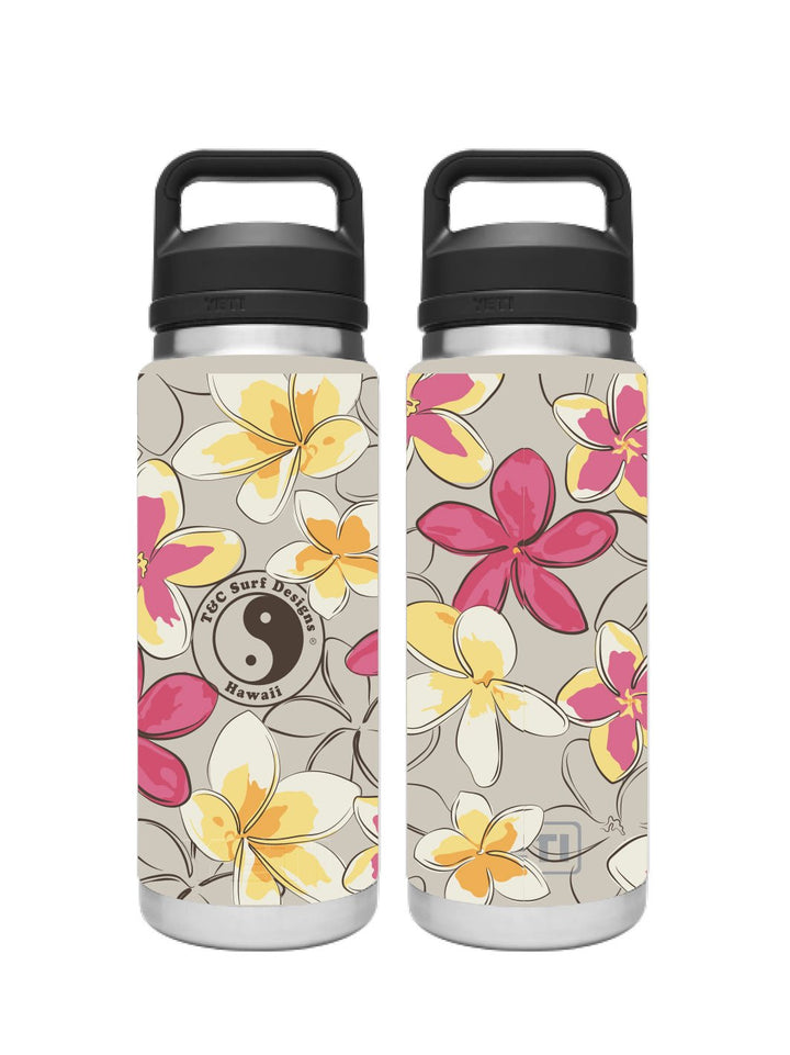 T&C Surf 26 oz Pua Melia Rambler Yeti Bottle with Chug Cap - T&C Surf Designs