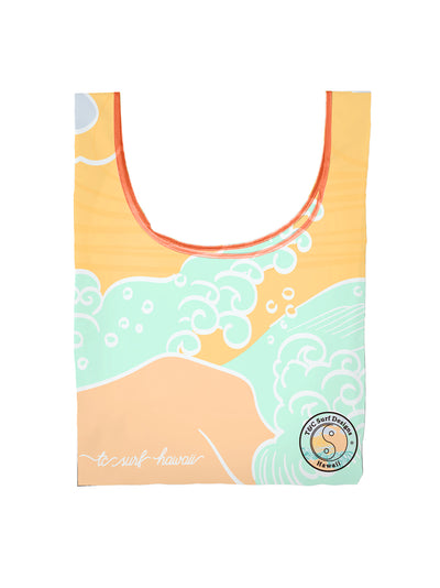 T&C Surf Designs T&C Surf Waves for Days Reusable Tote Bag, One