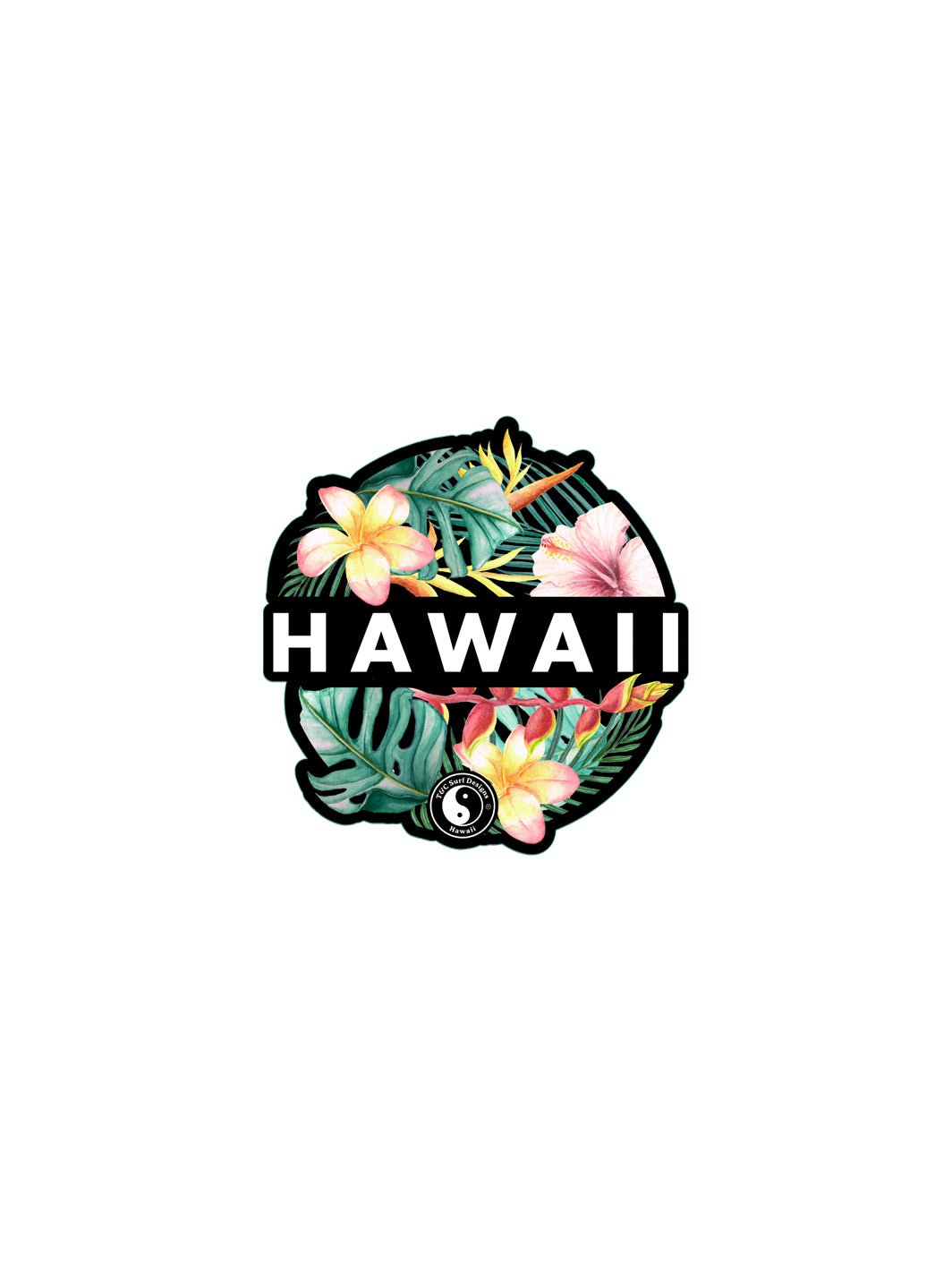 T&C Surf Designs T&C Surf Bouquet Sticker, Multi