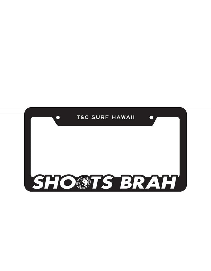 T&C Surf Designs Shoots Brah License Plate,