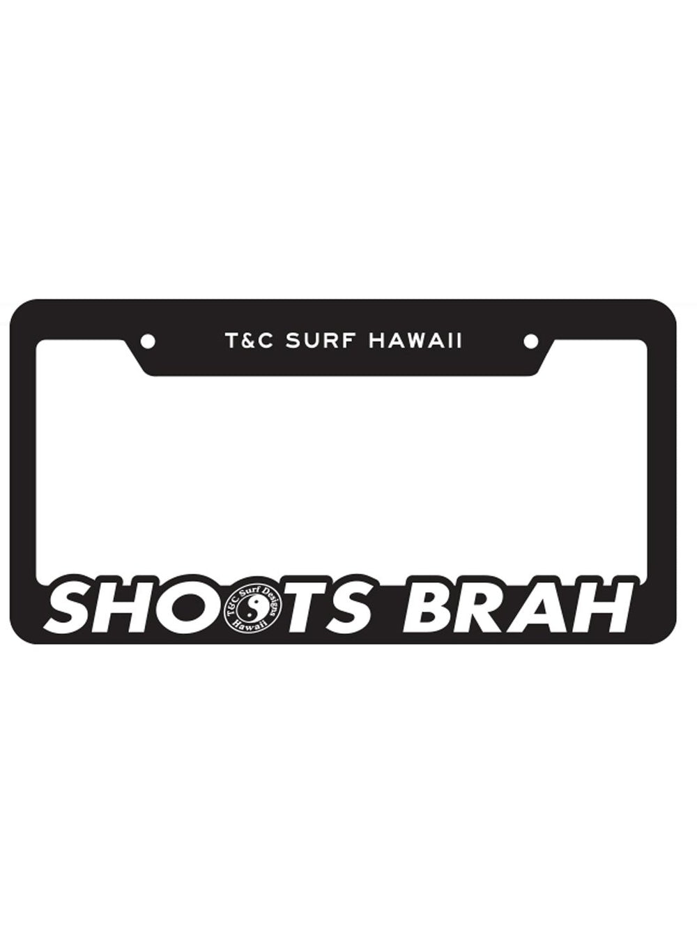 Shoots Brah License Plate - T&C Surf Designs