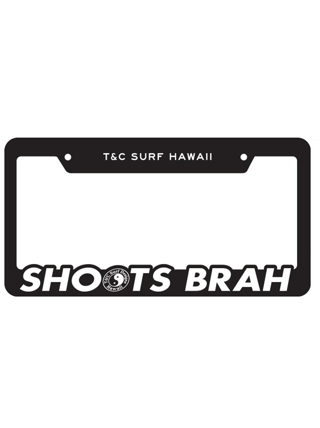 Shoots Brah License Plate - T&C Surf Designs