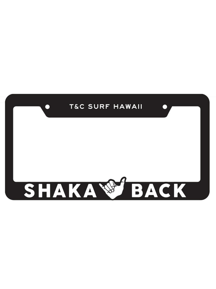 T&C Surf Designs Shaka Back License Plate,
