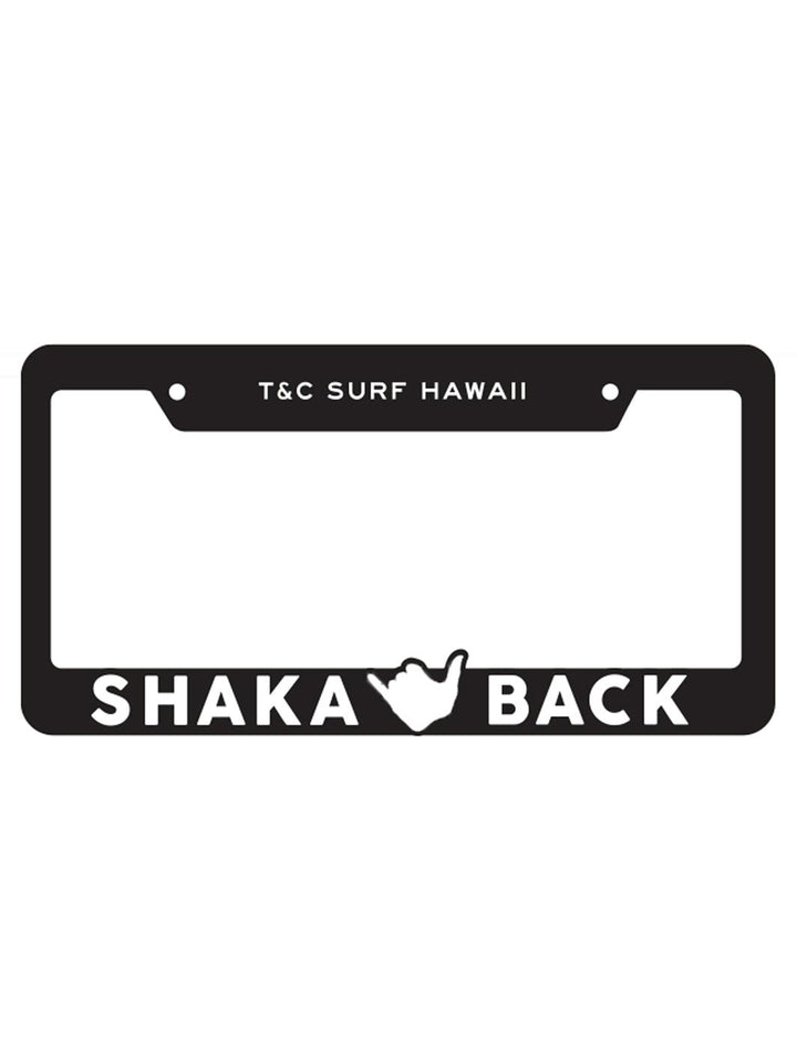 Shaka Back License Plate - T&C Surf Designs