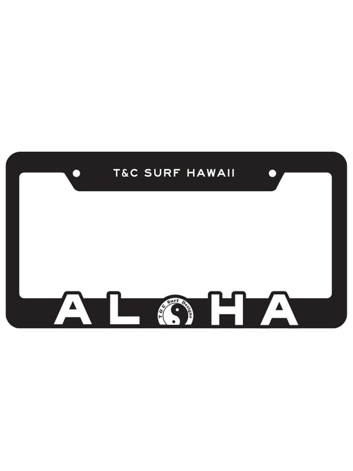 Big Aloha License Plate - T&C Surf Designs