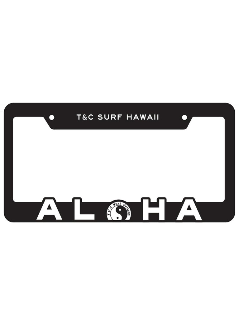Big Aloha License Plate – T&C Surf Designs
