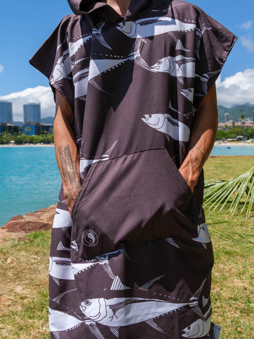 T&C Surf Designs T&C Surf Ahi Poncho, 