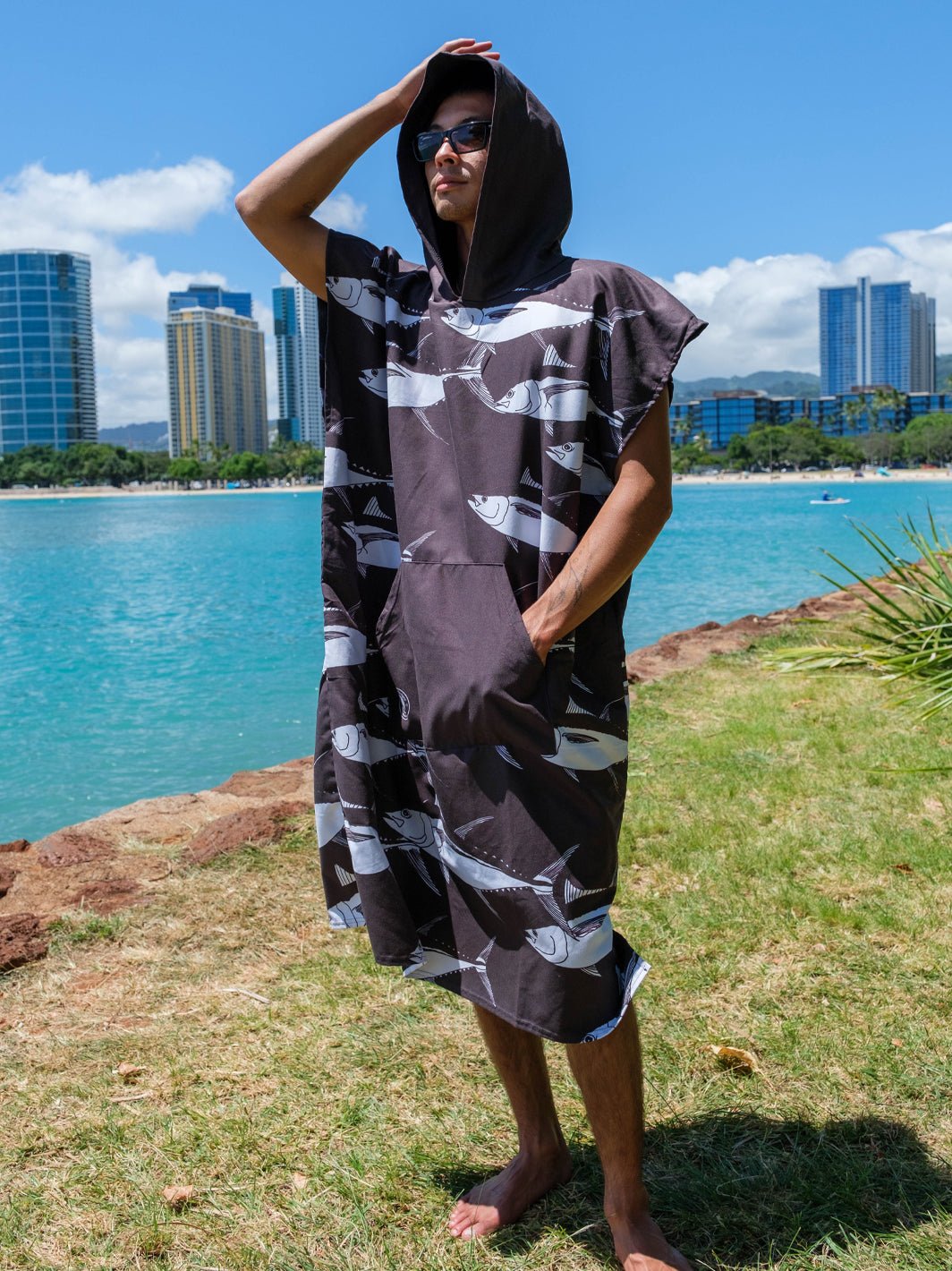 T&C Surf Designs T&C Surf Ahi Poncho, 