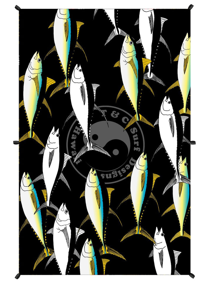 T&C Surf Designs Ahi Microfiber Party Towel Blanket,