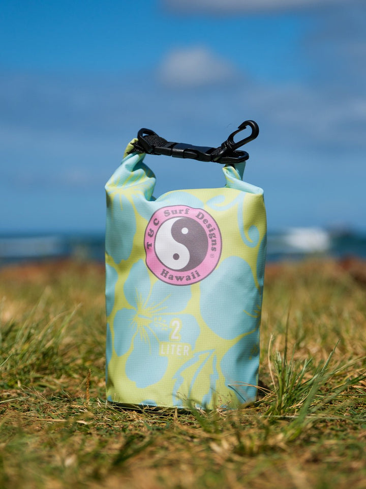 Hibiscus Band 2L Dry Bag - T&C Surf Designs