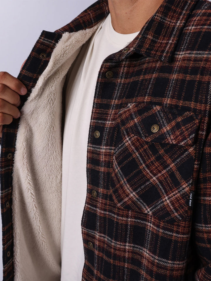 T&C Surf Designs Australia Canyon Sherpa Flannel,