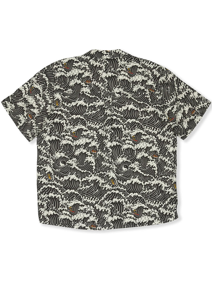 T&C Surf Designs Europe Fatigue Aloha Shirt,