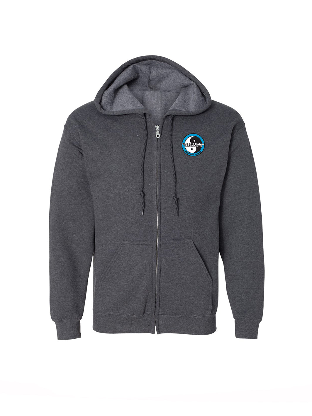 Standard Neon Zip Hoodie – T&C Surf Designs