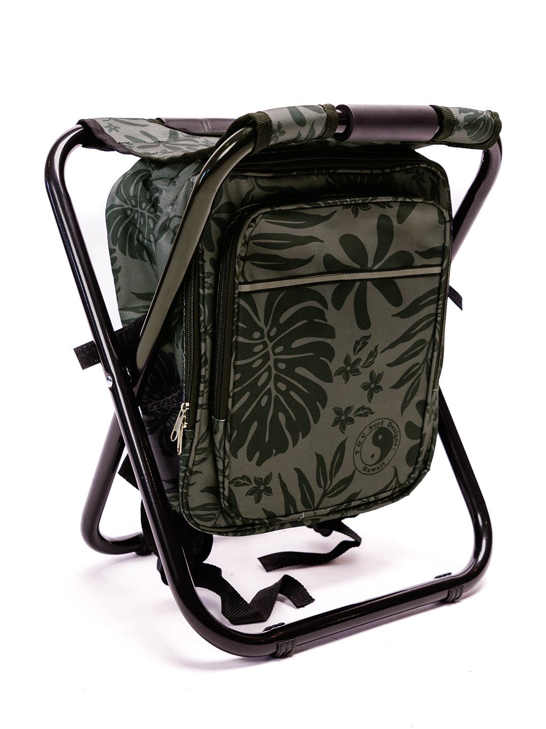 T&C Surf Designs Retro Tropic Backpack Cooler Chair,