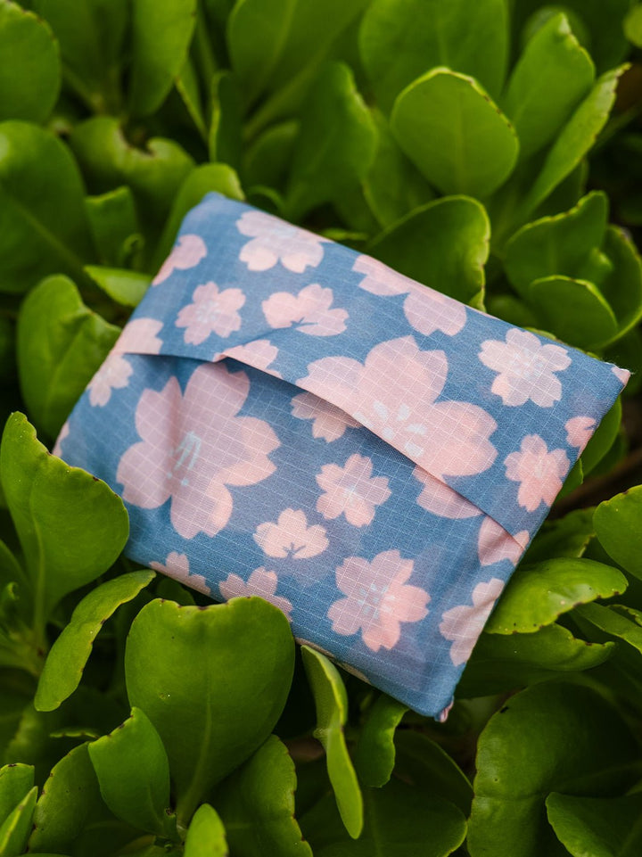 T&C Surf Designs Cute Sakura Reusable Tote Bag,