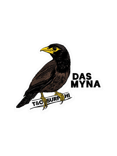 T&C Surf Designs Das Myna Sticker,