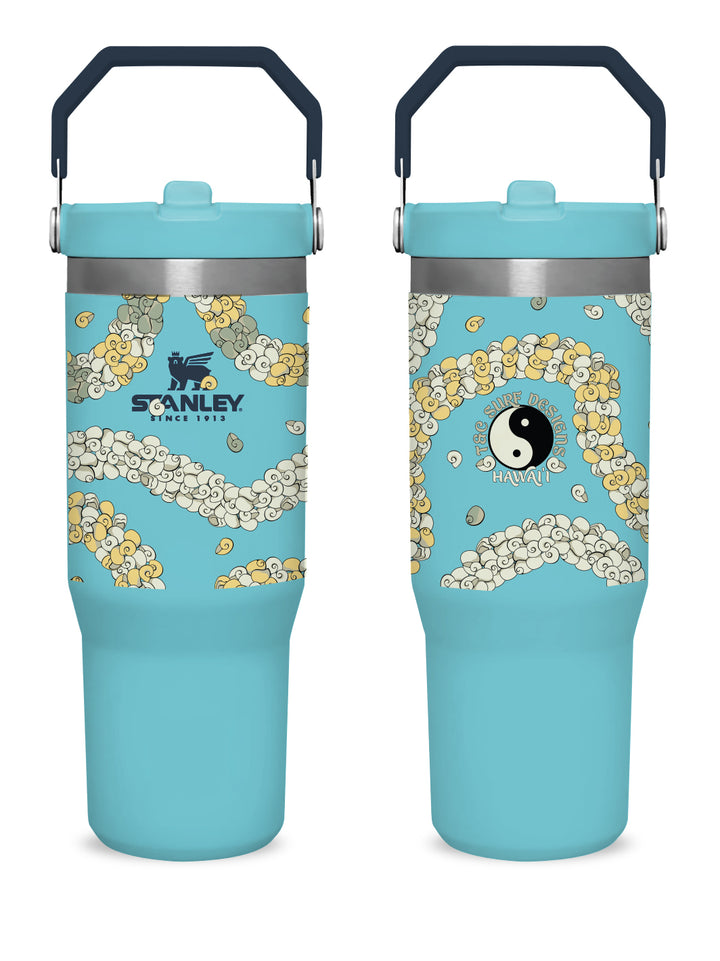 T&C Surf 30 oz Shell Lei Stanley The IcefIow™ Flip Straw Tumbler