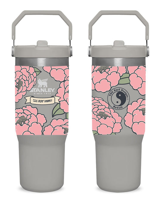 T&C Surf 30 oz Lucky Cat Stanley The IcefIow™ Flip Straw Tumbler - T&C Surf Designs