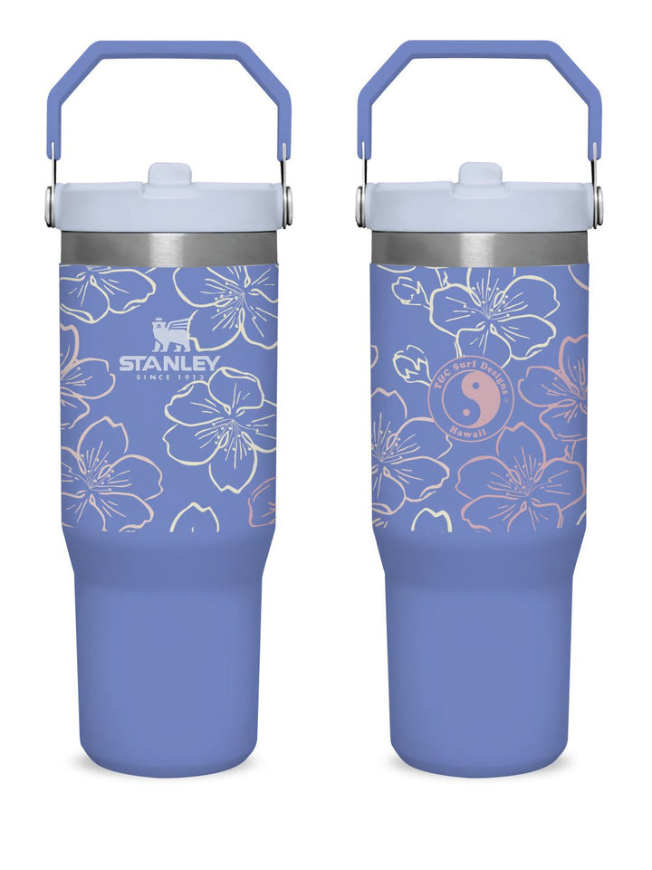 T&C Surf 30 oz Brushed Sakura Stanley The IcefIow™ Flip Straw Tumbler