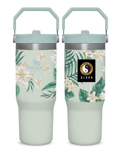 T&C Surf Designs T&C Surf 30 oz Botanic Stanley The IcefIow™ Flip Straw Tumbler, Mist