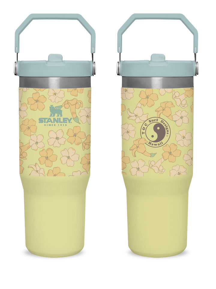 T&C Surf 30 oz Puakenikeni Logo Stanley The IcefIow™ Flip Straw Tumbler