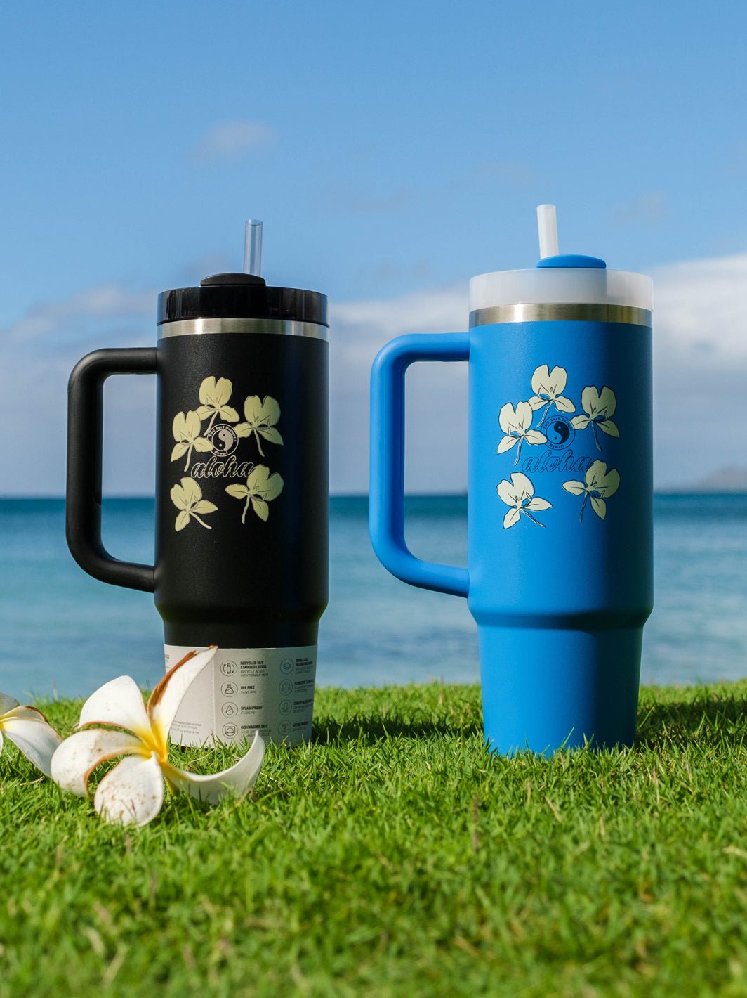 T&C Surf Designs T&C Surf 30 oz White Ginger Stanley Quencher H2.0 Flowstate™ Tumbler, 