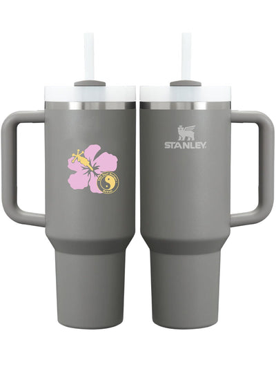 T&C Surf Designs T&C Surf 30 oz Retro Band Stanley Quencher H2.0 Flowstate™ Tumbler, Stone