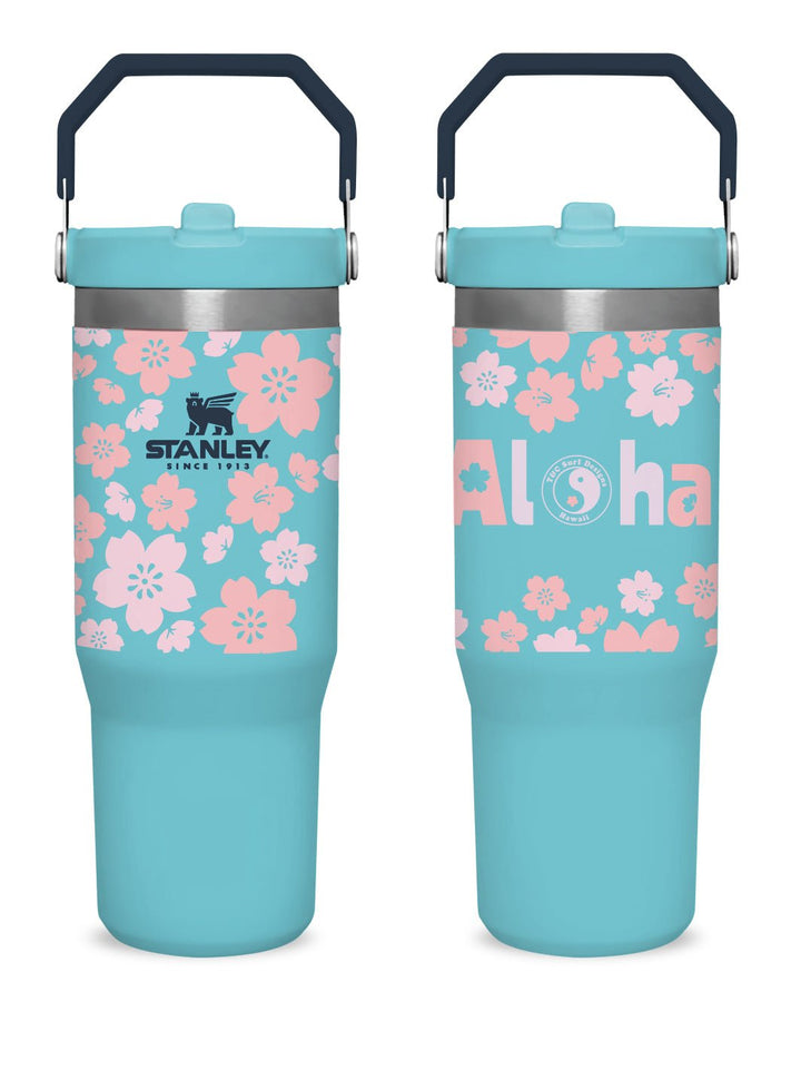 T&C Surf 30 oz Cute Sakura Stanley The IcefIow™ Flip Straw Tumbler - T&C Surf Designs