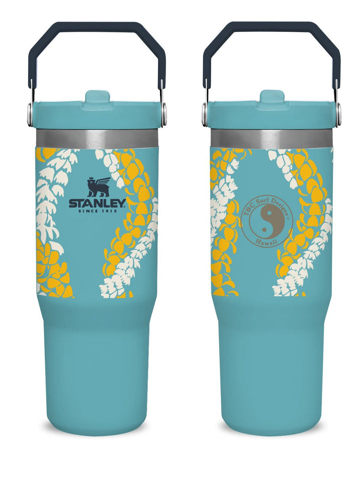 T&C Surf 30 oz Lei'd Back Stanley The IcefIow™ Flip Straw Tumbler - T&C Surf Designs