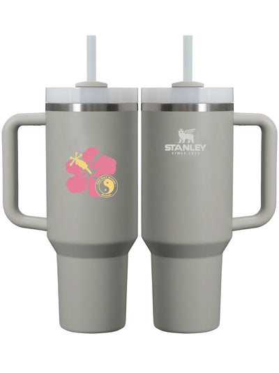 T&C Surf Designs T&C Surf 30 oz Retro Band Stanley Quencher H2.0 Flowstate™ Tumbler, Ash