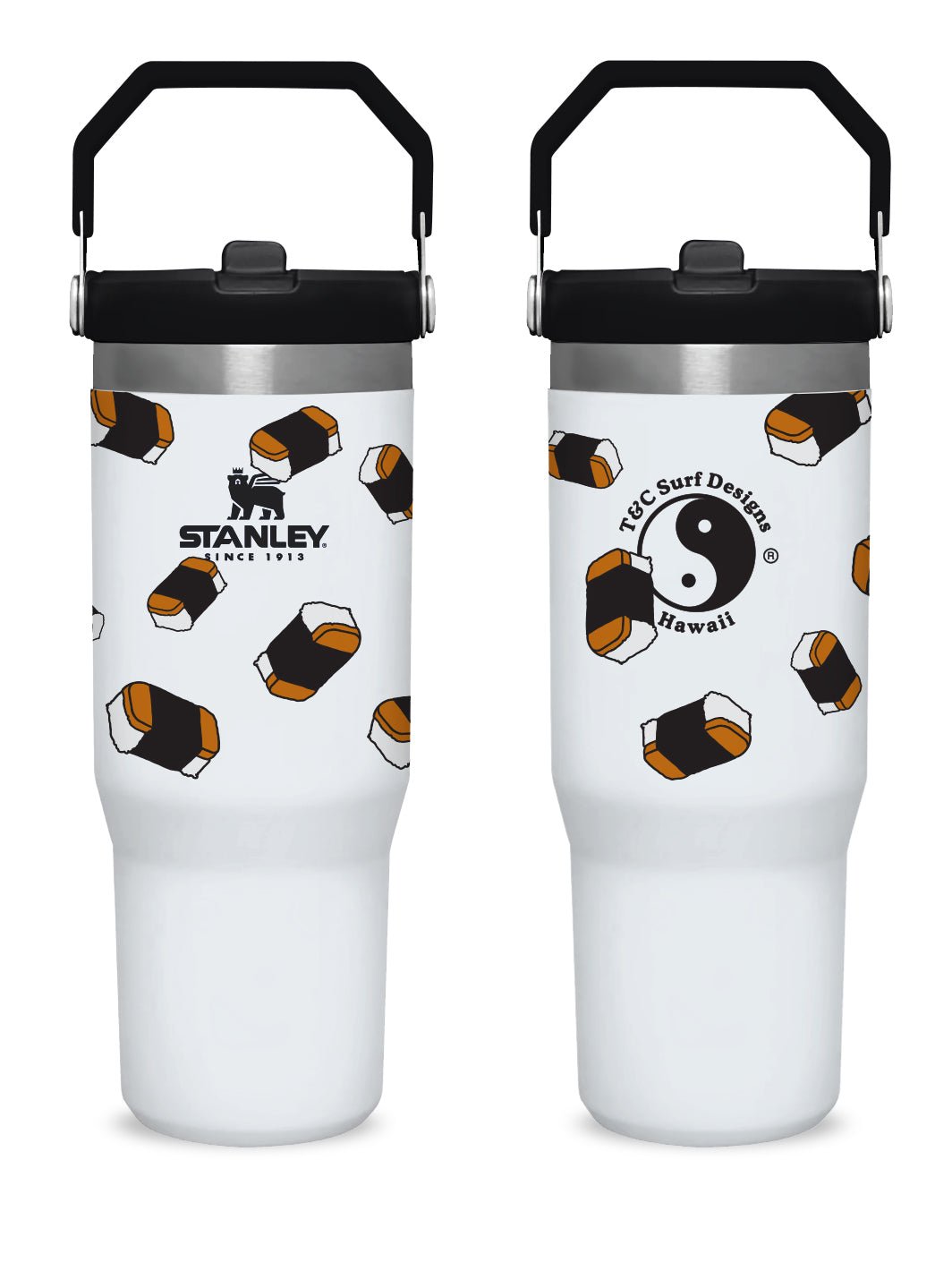 T&C Surf 30 oz Snack Sesh Stanley The IcefIow™ Flip Straw Tumbler - T&C Surf Designs