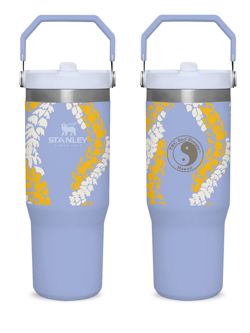 T&C Surf 30 oz Lei'd Back Stanley The IcefIow™ Flip Straw Tumbler - T&C Surf Designs