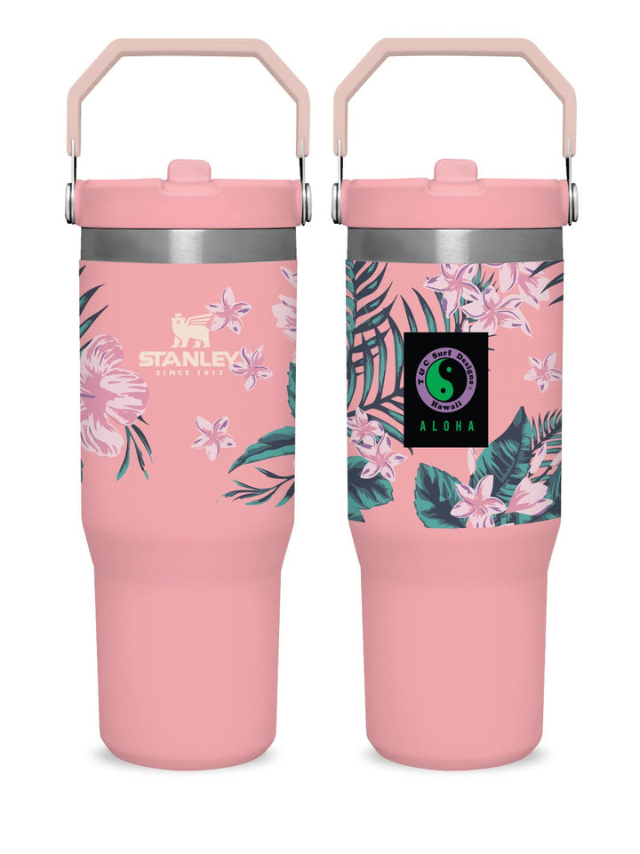 T&C Surf 30 oz Botanic Stanley The IcefIow™ Flip Straw Tumbler - T&C Surf Designs