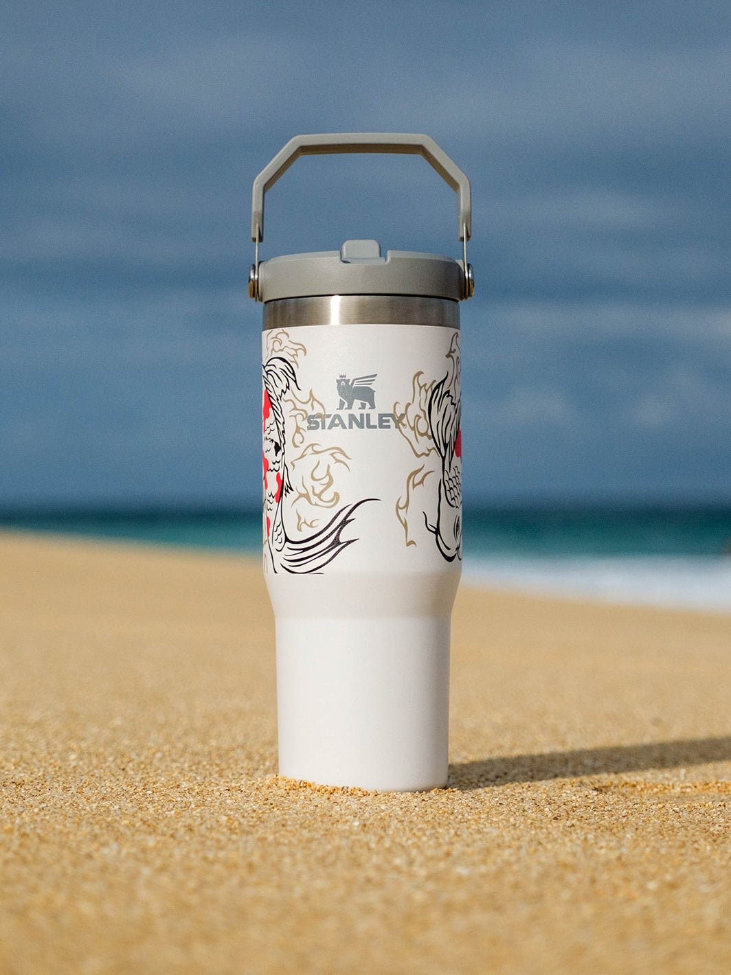 T&C Surf Designs T&C Surf 30 oz Sumi Koi Stanley The IcefIow™ Flip Straw Tumbler,