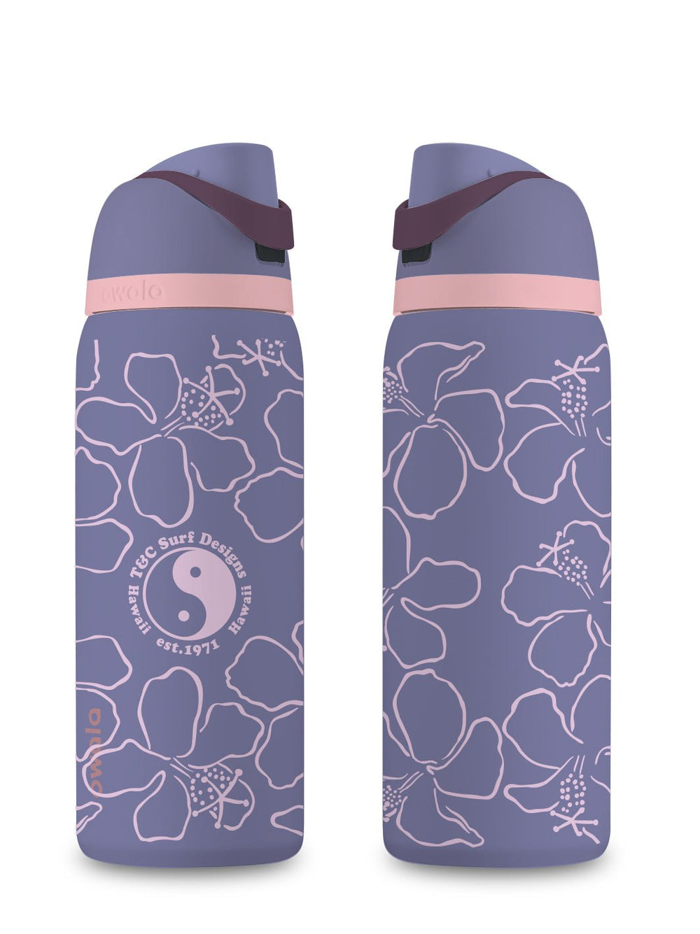 T&C Surf Designs T&C Surf 32 oz Koko'i Band Owala, Blue Jay