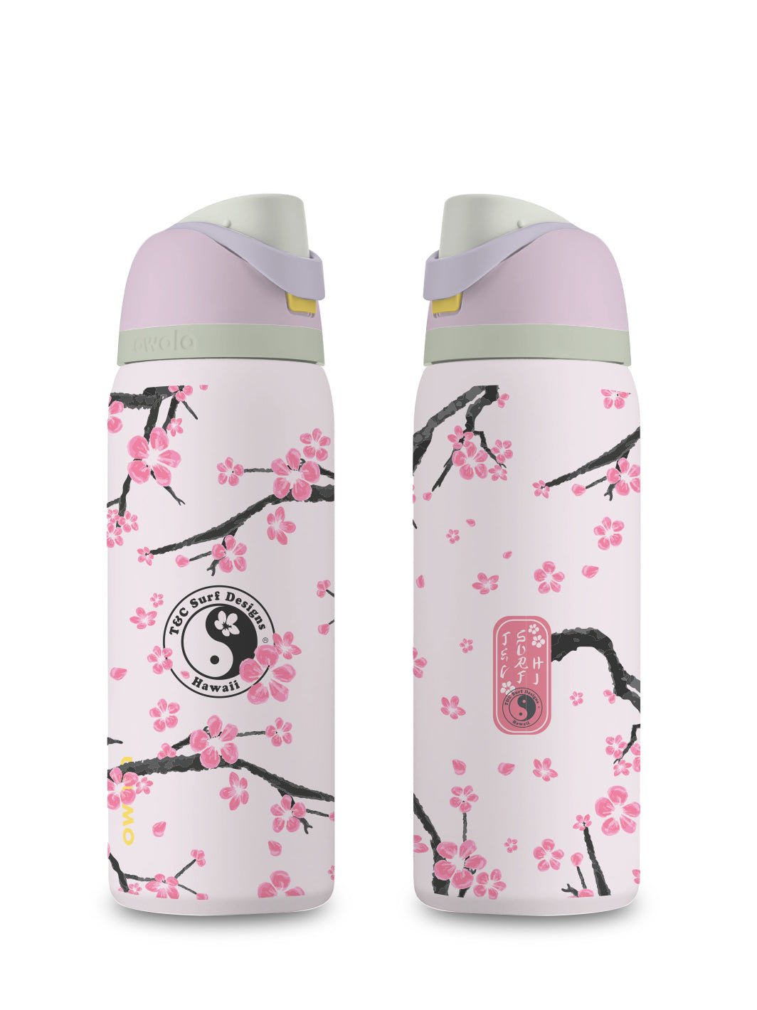 MINAMITANAKA×CLANE DECORTE PUFF ALLINONE T&C Surf 32 oz Plum Blossom Owala – T&C Surf Designs