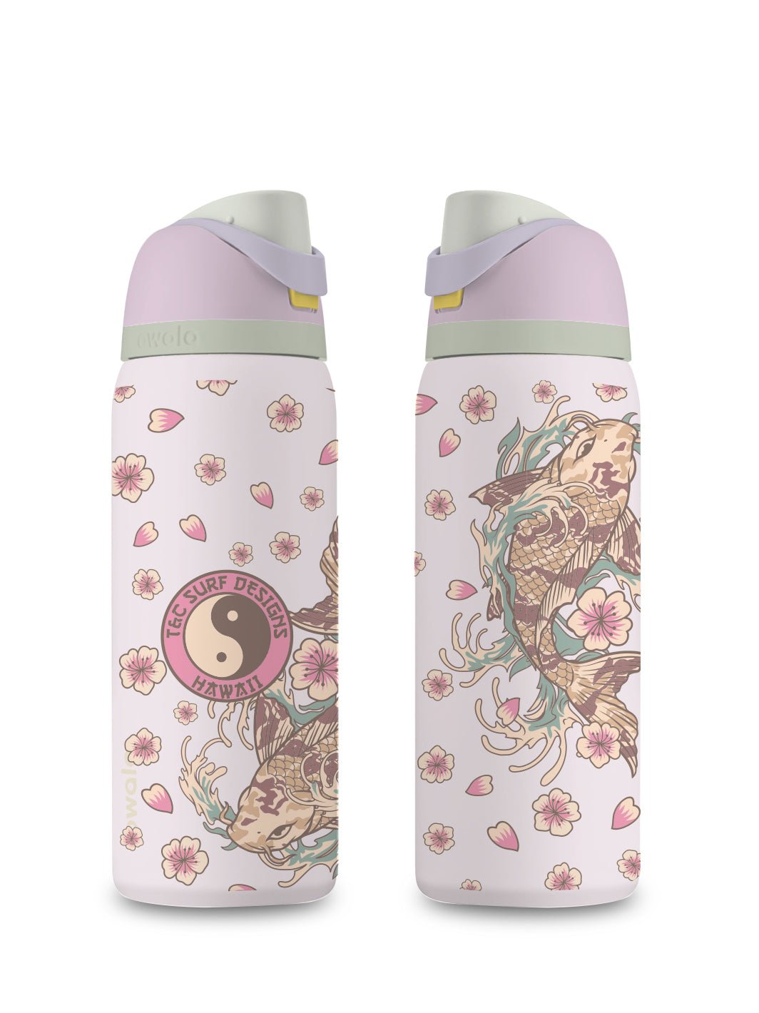 NOsWEA　花村想太　touch_bottle T&C Surf 32 oz Koi Waves Owala – T&C Surf Designs
