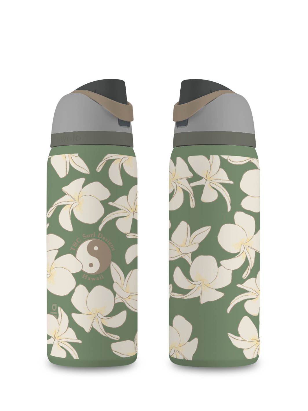 T&C Surf 32 oz Plumeria Logo Owala