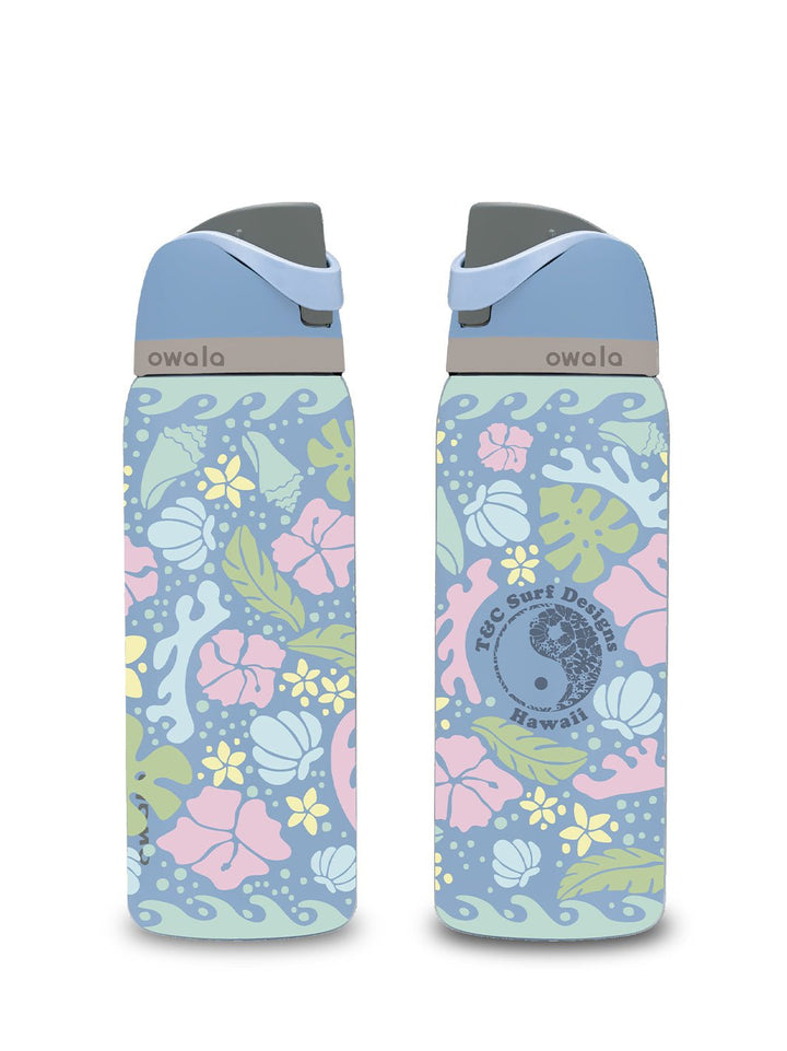 T&C Surf Designs T&C Surf 32 oz Ocean Is Life Owala, Honest Blue