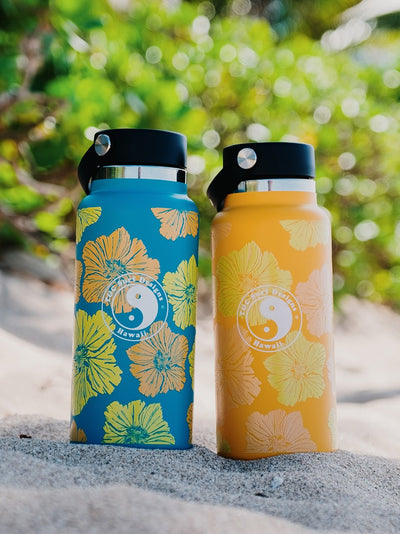 T&C Surf Designs T&C Surf 32 oz Ilima Block Hydro Flask, 