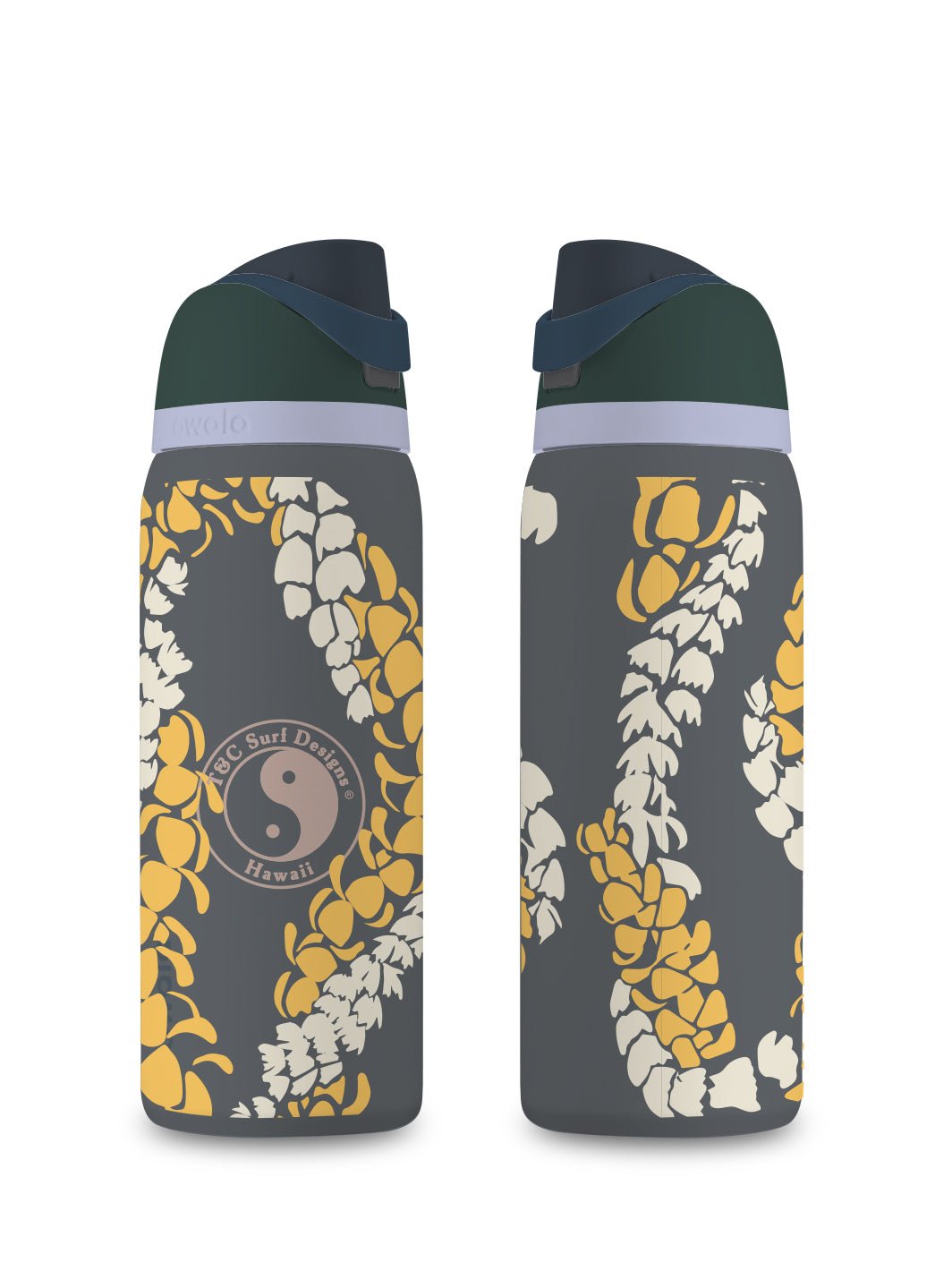 T&C Surf Designs T&C Surf 32 oz Lei'd Back Owala, Off The Grid