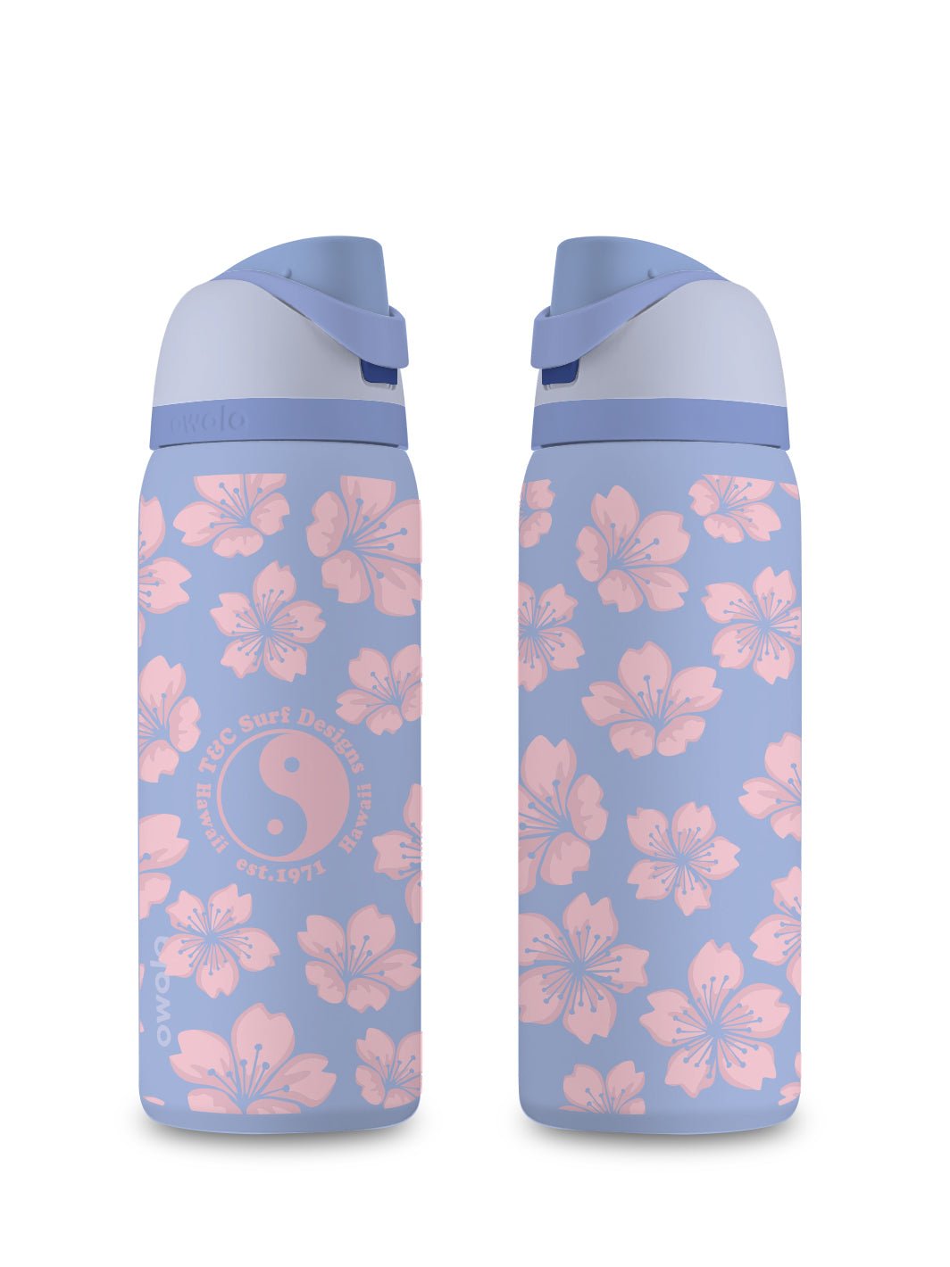 T&C Surf 32 oz Triple Sakura Owala - T&C Surf Designs