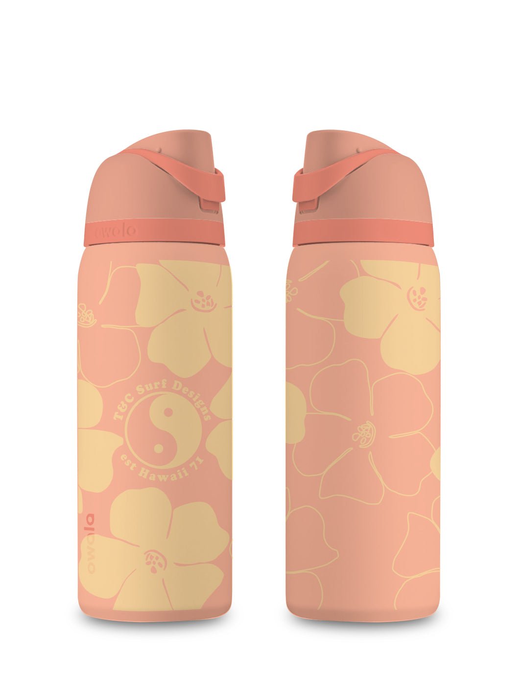 T&C Surf 32 oz Puakenikeni Love Owala – T&C Surf Designs