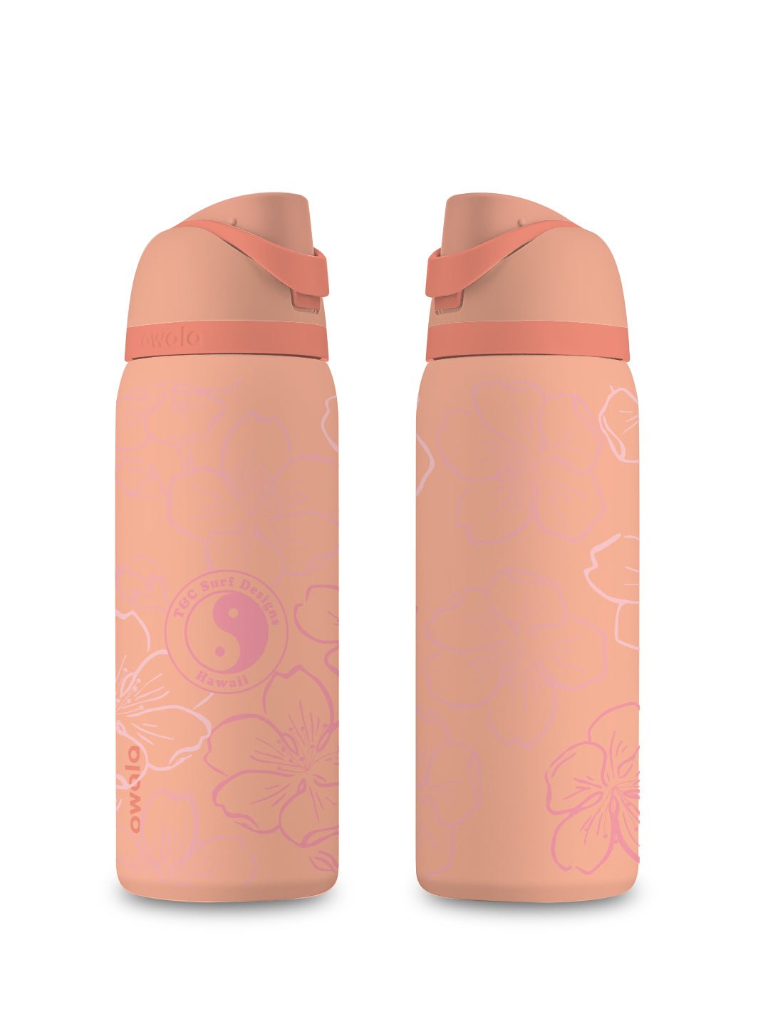 T&C Surf 32 oz Brushed Sakura Owala - T&C Surf Designs
